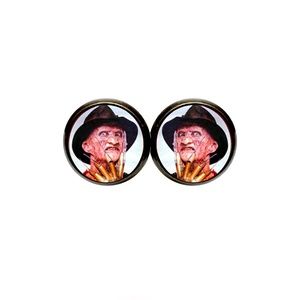Freddy Krueger Earrings - Halloween, Horror